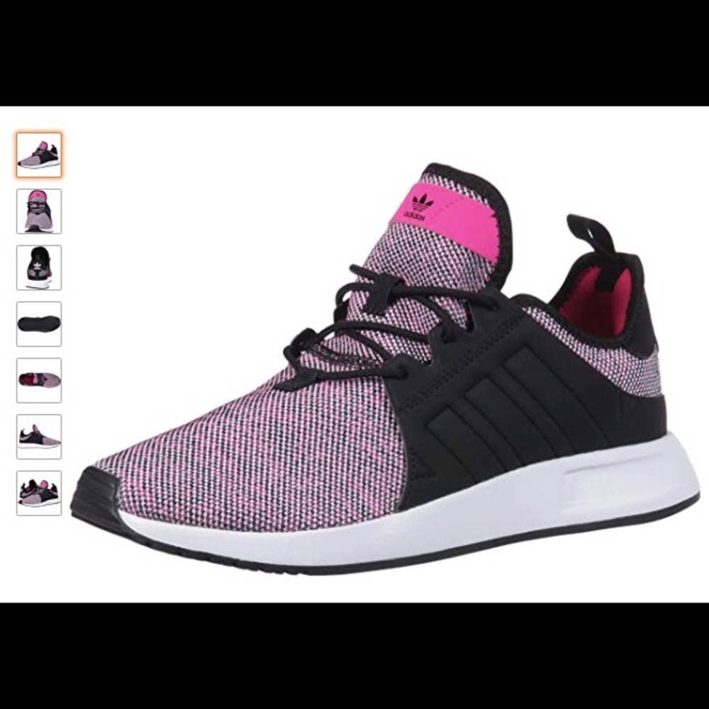 Pink and Black Adidas Women Shoes size 8.5 W